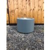 Venkovní kulatý květináč, sklolaminát, průměr 45 cm x výška 30 cm, RAL 7023 betonová šedá