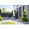 15099 10 kvetinac block sklolaminat vyska 80 cm antracit outlet