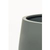 15126 10 kvetinac gordo sklolaminat vyska 29 cm sedy