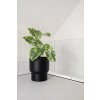 15150 14 kvetinac livello sklolaminat vyska 50 cm cerny