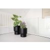 15150 19 kvetinac livello sklolaminat vyska 50 cm cerny