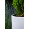 15180 21 kvetinac solerio sklolaminat vyska 100 cm bily mat outlet