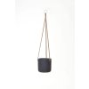 15204 10 zavesny kvetinac pendulo sklolaminat vyska 15 cm antracit outlet