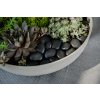 15315 7 dekoracni kameny costa 20 40 mm plast cerna