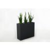 15378 15 sada kvetinacu elemento sklolaminat sirka 88 cm antracit