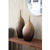 15444 11 moderni vaza delgado sklolaminat vyska 58 cm bronzova
