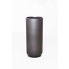 15459 7 interierovy kvetinac estable sklolaminat horni prumer 34 x vyska 80 cm stribrny