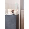 2158 17 dekoracni sloup svicen candela vlaknocement vyska 80 cm antracit vzhled betonu candela
