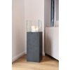 2158 19 dekoracni sloup svicen candela vlaknocement vyska 80 cm antracit vzhled betonu candela