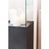 2158 20 dekoracni sloup svicen candela vlaknocement vyska 80 cm antracit vzhled betonu candela