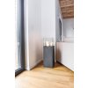 2158 24 dekoracni sloup svicen candela vlaknocement vyska 80 cm antracit vzhled betonu candela