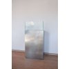 2188 11 dekoracni svicen sloup candela xl hlinikovy kompozit vyska 100 cm stribrna metaliza candela xl