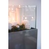 2188 13 dekoracni svicen sloup candela xl hlinikovy kompozit vyska 100 cm stribrna metaliza candela xl