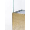 windlichtsaeule windlicht kerzenhalter fiberglas gold hochglanz candela 100 5