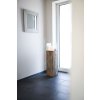 2209 19 dekoracni svicen sloup candela recyklovane drevo vyska 100 cm hnedy candela