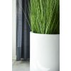 2245 6 umela trava v kvetinaci zebra plast vyska 80 cm zelena zebra