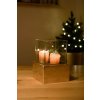 2248 14 svicen candelita sklolaminat vyska 29 cm zlaty lesk candelita