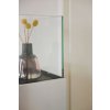 2254 20 dekorativni svicen sloup candela hlinikovy kompozit vyska 100 cm stribrna metaliza candela