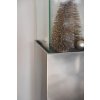 2254 23 dekorativni svicen sloup candela hlinikovy kompozit vyska 100 cm stribrna metaliza candela