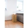 2257 21 dekorativni svicen sloup candela drevo vyska 80 cm hnedy candela