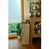 2260 17 dekorativni svicen sloup candela drevo vyska 100 cm hnedy candela