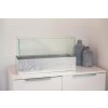 2269 15 dekoracni svicen candelito sklolaminat sirka 50 cm stribrny lesk
