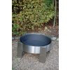 2317 10 designove ohniste fuego prumer 58 cm nerez stribrne fuego