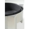 2317 12 designove ohniste fuego prumer 58 cm nerez stribrne fuego