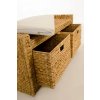 sitzbank mit kissen wasserhyazinthe lorante natur 3