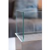 2356 11 dekorativni svicen candelito sklolaminat sirka 50 cm stribrna metaliza candelito