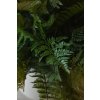 2374 10 umela kapradina v kvetinaci filix plast vyska 75 cm zelena filix