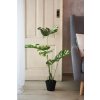 Umělá rostlina monstera AMICA, plast, výška 90 cm, zelená