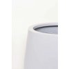 blumentopf fiberglas weiss matt girar 31x27 04