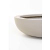 pflanzschale fiberglas creme plana 34x9 04