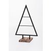 109759 1 dekoracni vanocni stromek noel vyska 58 cm praskovana ocel noel