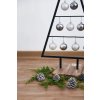 109762 dekoracni vanocni stromek noel vyska 78 cm praskovana ocel noel