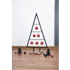 109762 5 dekoracni vanocni stromek noel vyska 78 cm praskovana ocel noel