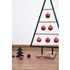 109762 6 dekoracni vanocni stromek noel vyska 78 cm praskovana ocel noel