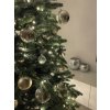 111451 12 umely vanocni stromek nordmann led vyska 240 cm bez stojanu nordmann led