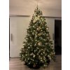111451 1 umely vanocni stromek nordmann led vyska 240 cm bez stojanu nordmann led