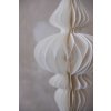 111391 1 vanocni ozdoba papel dekor papir prumer 16 x vyska 30 cm bila papel dekor