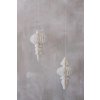111391 6 vanocni ozdoba papel dekor papir prumer 16 x vyska 30 cm bila papel dekor