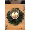 111427 4 vanocni venec bordino plast prumer 50 cm zeleny bordino