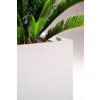 16410 1 kvetinac block sklolaminat 30x30x30 cm bily mat