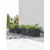 pflanzkuebel pflanztrog maxi fiberglas anthrazit 120 garten kiesbeet 02