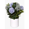 hortensie kunstpflanze blau gruen mit topf 60x78 01