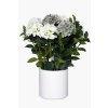 hortensie kunstpflanze weiss blau mit topf 60x78 02