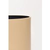 16485 1 kulaty kvetinac new rondo hlinik 45x45 cm bezovy