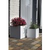pflanzkuebel blumenkuebel block fiberglas weiss terrasse 40x40 06