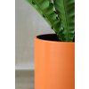 pflanzkuebel blumenkuebel rund aluminium orange new rondo 35x35 02
